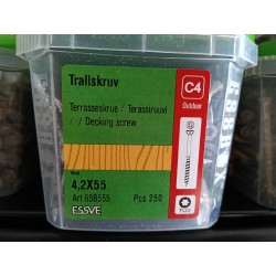 WKRĘT TARAS. DECKING 4,2x55  CORRS  /250/   658555